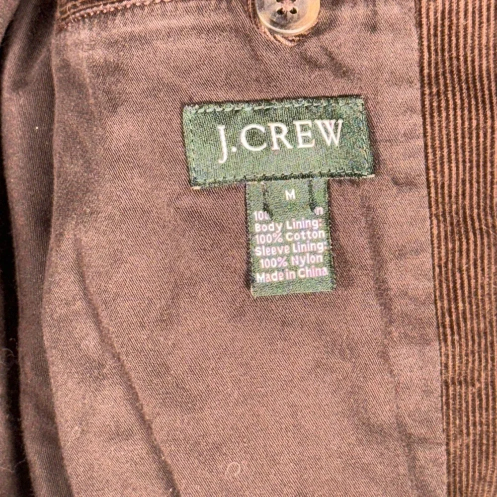 J Crew Corduroy Blazer Jacket Mens Sz M Brown 100%‎ Cotton Academia Preppy Y2K